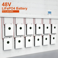 Batterie de stockage Premium LiFePO4 Lithium 10-50kWh 48V HOFMAN-ENERGY