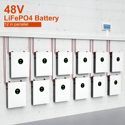 Battery storage Premium LiFePO4 Lithium 10 kWh 48V HOFMAN-ENERGY