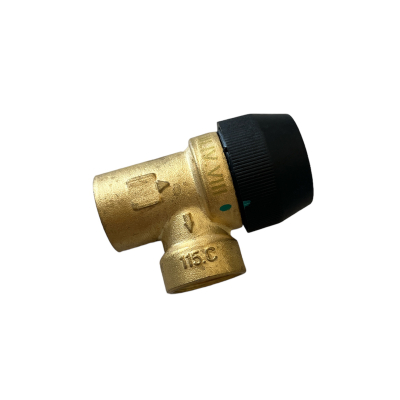 Safety valve DV1501 G1/2", 3BAR for heat pump HE-AI
