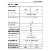 Onduleur Felicity Solar Hybrid 5kW Monophas&eacute; 48V Contr&ocirc;leur de charge hors r&eacute;seau Onduleur parall&egrave;le WiFi