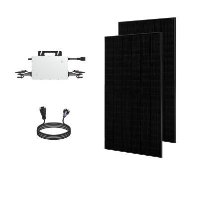 800W Photovoltaik Balkonkraftwerk mit 400W Solarmodule...