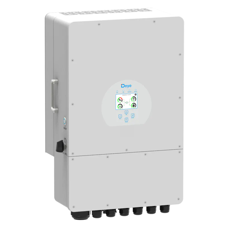 Onduleur hybride 12 kW triphasé on/off-gris VDE Deye capable dalimentation de secours Promotion spéciale § 12 paragraphe 3 UStG uniquement pour les clients finaux dAllemagne